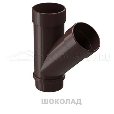 тройники трубы дёке люкс цветные 45 гр.