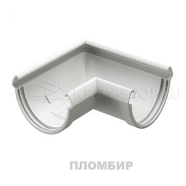 угол желоба дёке люкс 90гр. пломбир